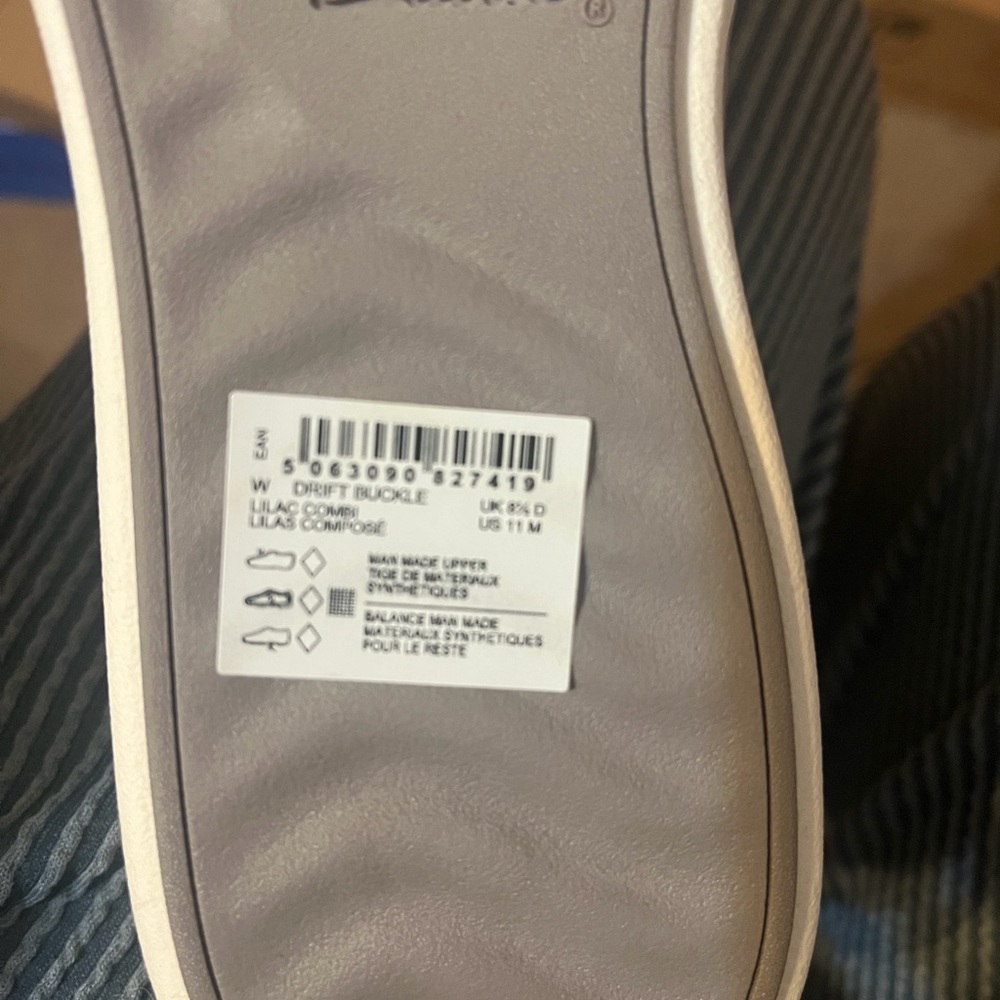 Cloudsteppers by Clarks Gray Sandals